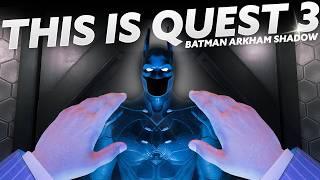 I played Batman Arkham Shadow VR EARLY! Gameplay & First impressions Quest 3