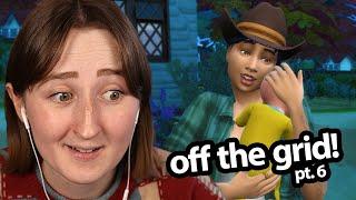 living off the grid… with A BABY???
