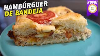 HAMBÚRGUER DE BANDEJA!! JÁ OUVIU FALAR DISSO? #1188