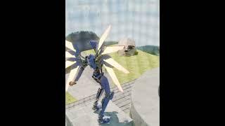 Realistic V1 ULTRAKILL doing that funny rat dance I saw LIMC talk about #ultrakill #blender #Rat