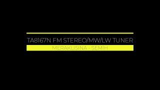 TA8167N FM/MW/LW Stereo Tuner