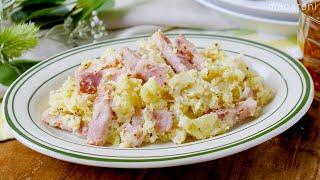 【ベーコンポテトサラダ】カリカリベーコンがポイント！マスタードで大人な仕上がり