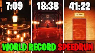 WORLD RECORD Speedrun in Roblox Doors The Backdoor + Hotel + Rooms (No Cheats) SOLO FULL Walkthrough