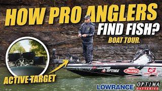 Discover How Pro Anglers Locate Fish: A Look Inside Edwin Evers' Boat And Active Target System!