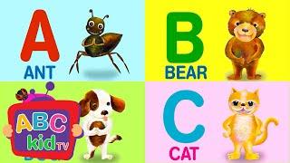 Learn the Animal Alphabet | ABC Kid TV Nursery Rhymes & Kids Songs