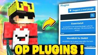 Top 10 GOD ATERNOS Plugins For 1.20 | Aternos Smp Plugins For (Mcpe+Java)