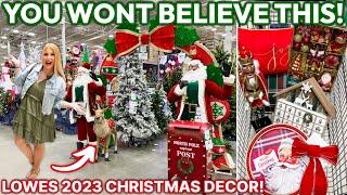 SHOCKING Christmas Decor You WONT BELIEVE Is From LOWES!  | Indoor + Outdoor Christmas Decorations