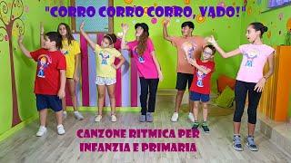 Canzone ritmica sulla daily routine per i bambini dell'infanzia e della primaria-"Corro corro..."