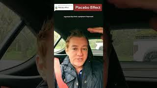 The placebo effect really works, even if you know you are getting the placebo