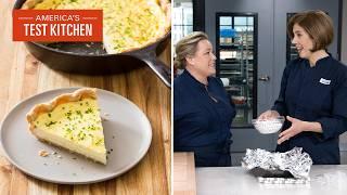 The Ultimate Cast-Iron Cheese Quiche | America's Test Kitchen (S24 E21)