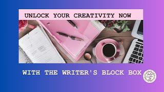  **Unleash Your Creativity with the Writer’s Block Box! #unboxing