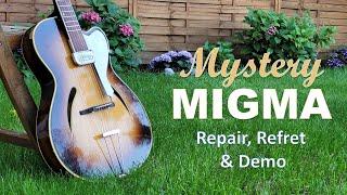 A Flattop/Archtop Hybrid?! - Mystery Migma - Guitar Repair Ep01