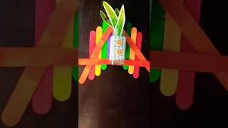 Wall decor#icecreamstickcraft#shorts#yt#youtubeshort#saba home corner