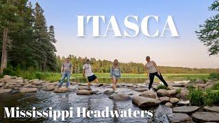 ITASCA State Park Minnesota - FAMILY Camping Vlog