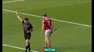 EOIN DOWNEY V SEAMUS FLANAGAN WRESTLING MATCH - CORK V LIMERICK - 2024 MUNSTER HURLING CHAMPIONSHIP