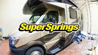 SuperSprings SSA56 Install on 2017 Forest River Sunseeker RV