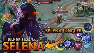 TRY THIS!!! SELENA JUNGLER OFFER POWER AROW!!! 99% AUTO AIM! | TOP 1 GLOBAL SELENA | MLBB