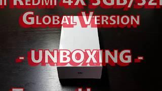 Xiaomi Redmi 4X - UNBOXING - Deutsch/German