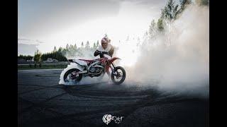 Honda CRF450 Stunt Training