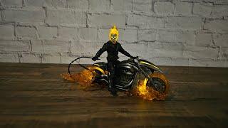 Den Knight Collectibles Episode 101: Mezco Ghost Rider with Hellcycle (Unboxing and Review)