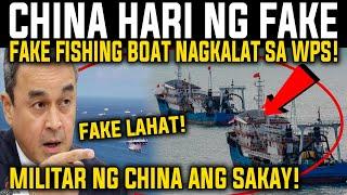 CHINA HARI NG MGA PEKE, NAGKALAT SA WPS MGA FAKE FISHING BOAT MGA SUNDALO PALA REACTION AND COMMENT