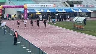 스프린터쏭 4레인 100m 2024이천시민체육대회