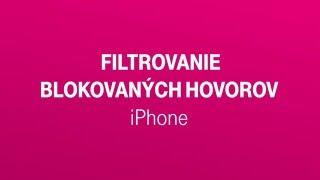 Nastavenie filtrovania hovorov - iPhone