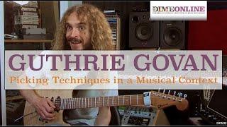 Guthrie Govan on Picking Techniques in Context