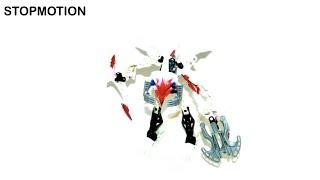 Building LEGO Bionicle Barraki Pridak Set 8921 Stopmotion