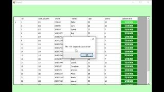 VB.net tutorial- update MS Access database and DataGridview using button in DataGridview