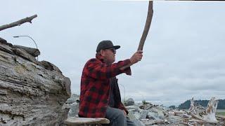 Beach Combing to Chainsaw carving - Jordy does.