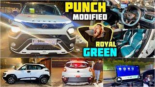 2025 Tata Punch Pure Base to Top Modified To Royal Green Interior  Tata Punch Base to Top