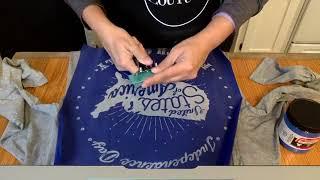 Chalk Couture with Chalk My World : Using Fabric Ink on T shirts