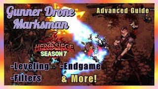 Gunner Drone Marksman - Advanced Guide Only - Hero Siege Season 7