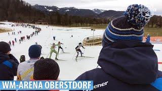 Nordische Ski-Weltmeisterschaft 2021 Oberstdorf: WM-Langlauf Arena im Ried