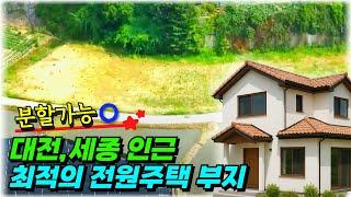 세종 대전 접근성 좋은 소형 전원주택부지 반포면 토지매매