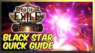 Black Star Boss Fight - Quick Guide | Polaric Invitation | PoE 3.20