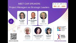 PMI Chapter Xchange Event   Project Managers as Strategic Leaders  on 17th May 2024