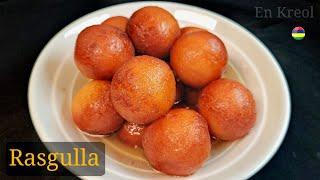 Recette Rasgulla Facile (en Kreol ) | Spécial Diwali 2022 | Rostone