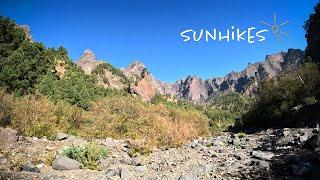 Wandern im Herz von La Palma durch den Nationalpark Caldera de Taburiente (4k)