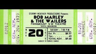 Bob Marley & The Wailers: 1979/11/20 @ Paramount Theatre, Seattle, WA *7:00pm Early Show* AUD