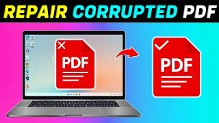 How to Repair a Corrupted PDF File Free Software | How to Repair Damaged PDF File