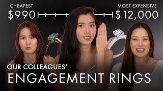 10 Women Share Their Engagement Rings (Cheapest to Most Expensive)