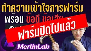 ทำความเข้าใจการฟาร์ม defi และ | รีวิว Merlin Lab ข้อดี ข้อเสีย (ข้อเสียคือปิดฟาร์มไปแล้ว)