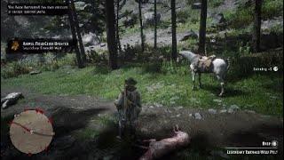 Legendary Emerald Wolf location  Red Dead Online