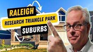 Most Popular Raleigh Suburbs near Research Triangle Park, NC