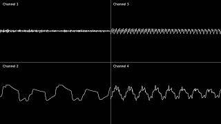 GrischaDJ - Electric Chocolate (module version) (.MOD) (Oscilloscope View)