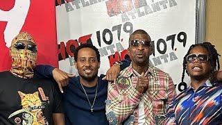 Hot 107.9fm - Radio God Stu interviews Juice Bigfellow x Yung LA x Hachett powered by Dj Knight ATL