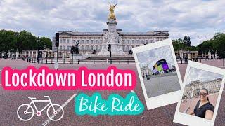 LOCKDOWN LONDON | A bike ride through empty London | AllAboutAnika