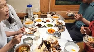 강릉 현지인 강력 추천 찐 맛집, 망치탕 잡어 매운탕  순두부 맛집 안인항 근처 안인초가집(Korea food)